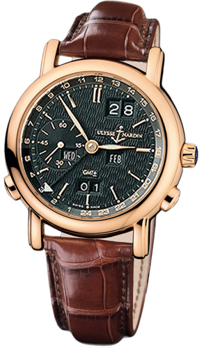 Ulysse Nardin 326-22/92 GMT +/- Perpetual 38.5mm replica watch